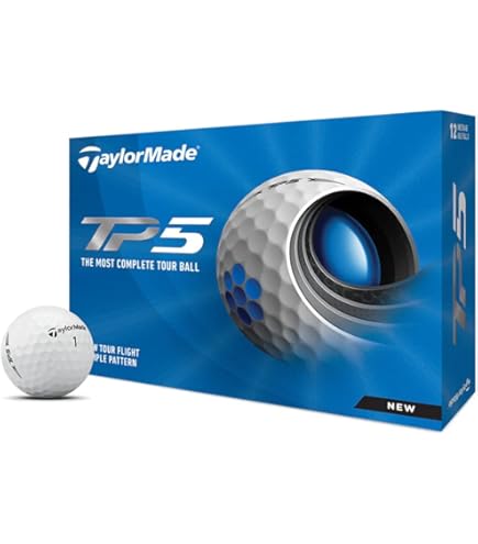 2021 TaylorMade TP5 Pix 2.0 Golf Balls, Standard Balls